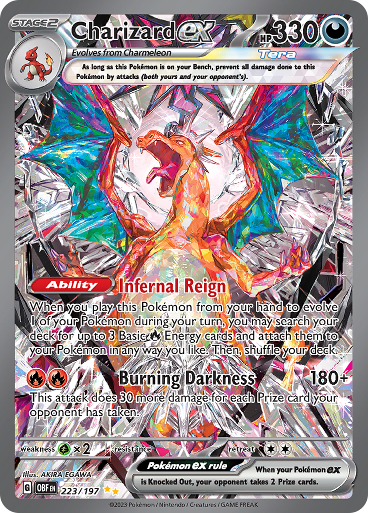 Charizard ex (223/197) [Scarlet & Violet: Obsidian Flames] | Nerdhalla Games