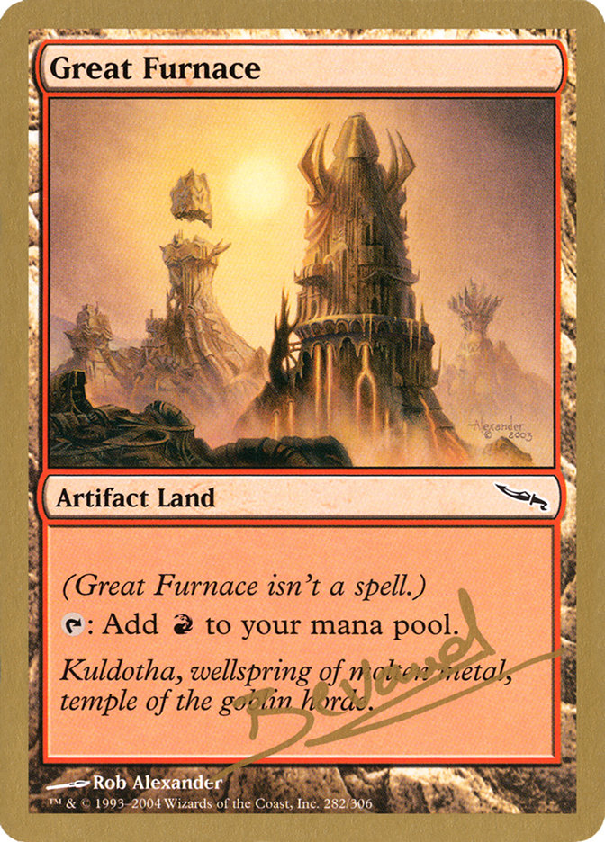 Great Furnace (Manuel Bevand) [World Championship Decks 2004] | Nerdhalla Games