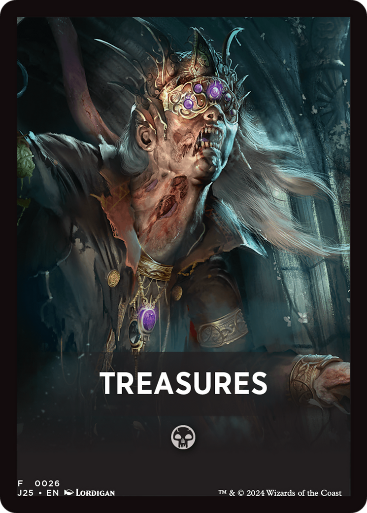 Treasures Theme Card [Foundations Jumpstart Front Cards] | Nerdhalla Games