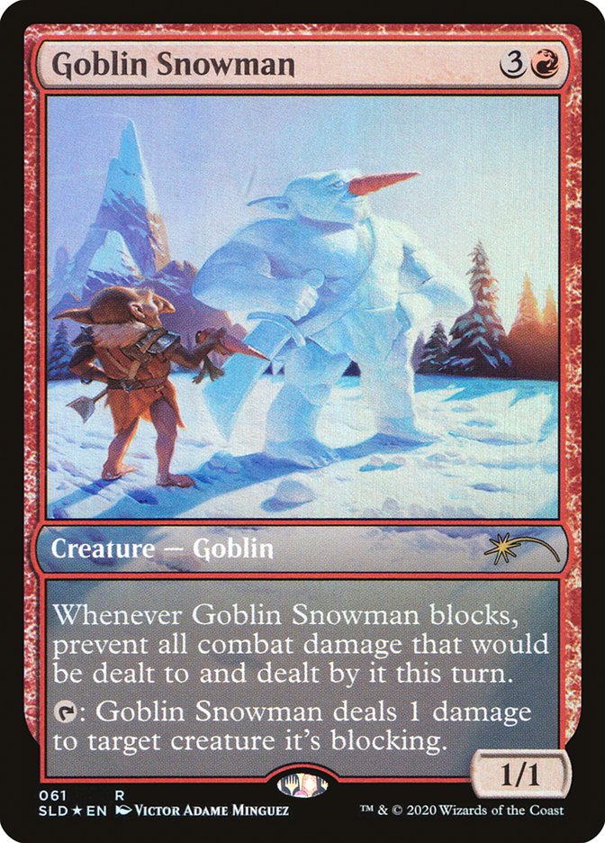 Goblin Snowman [Secret Lair Drop Series] | Nerdhalla Games