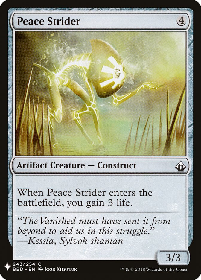 Peace Strider [Mystery Booster] | Nerdhalla Games