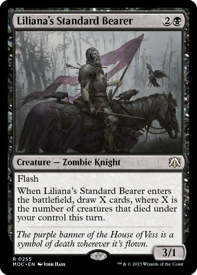 Liliana's Standard Bearer [March of the Machine Commander] | Nerdhalla Games