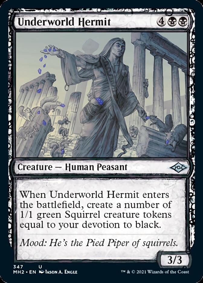 Underworld Hermit (Sketch) [Modern Horizons 2] | Nerdhalla Games