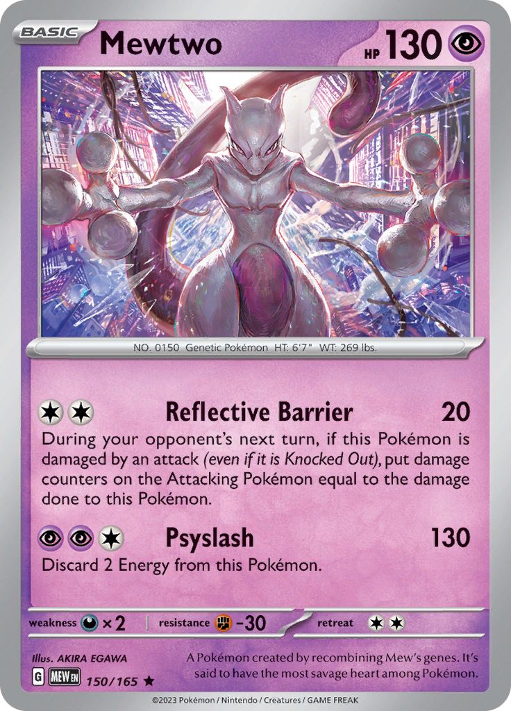 Mewtwo (150/165) [Scarlet & Violet: 151] | Nerdhalla Games