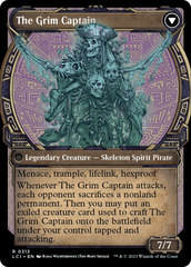 Throne of the Grim Captain // The Grim Captain (Showcase) [The Lost Caverns of Ixalan] | Nerdhalla Games