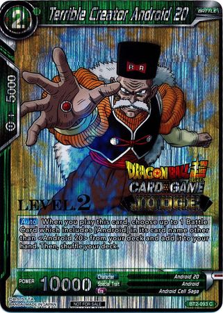 Terrible Creator Android 20 (Level 2) (BT2-093) [Judge Promotion Cards] | Nerdhalla Games