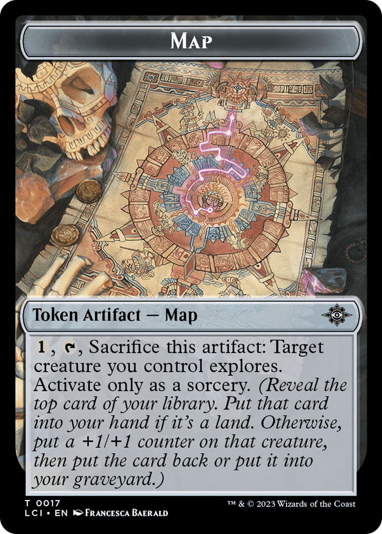 Map Token [The Lost Caverns of Ixalan Tokens] | Nerdhalla Games