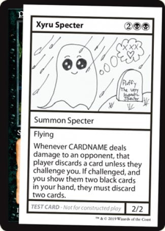 Xyru Specter (2021 Edition) [Mystery Booster Playtest Cards] | Nerdhalla Games