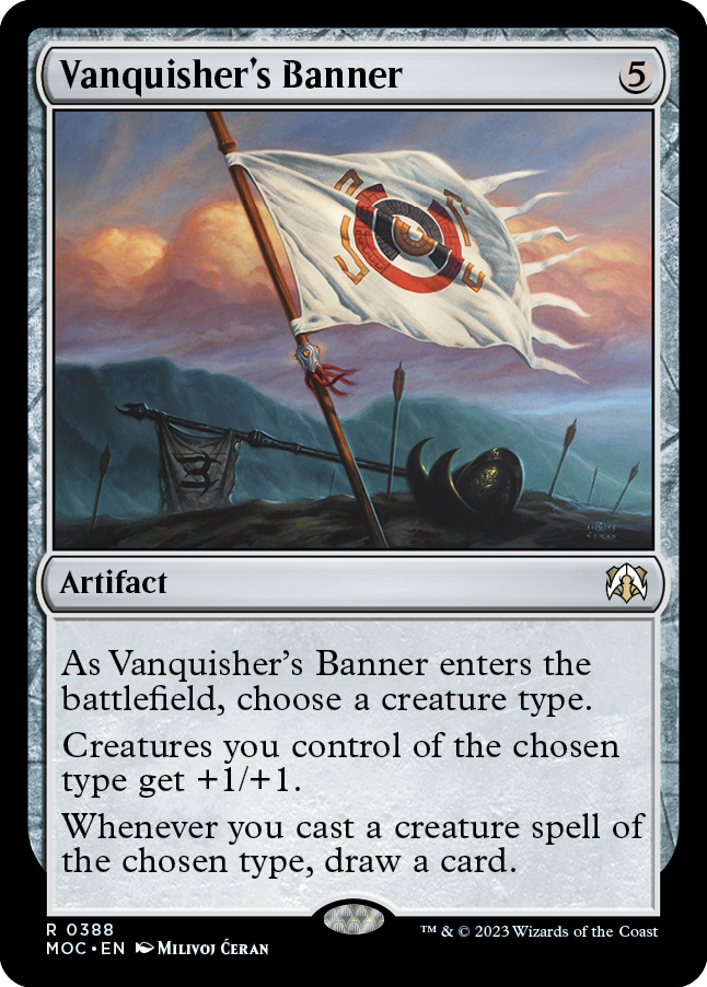 Vanquisher's Banner [March of the Machine Commander] | Nerdhalla Games