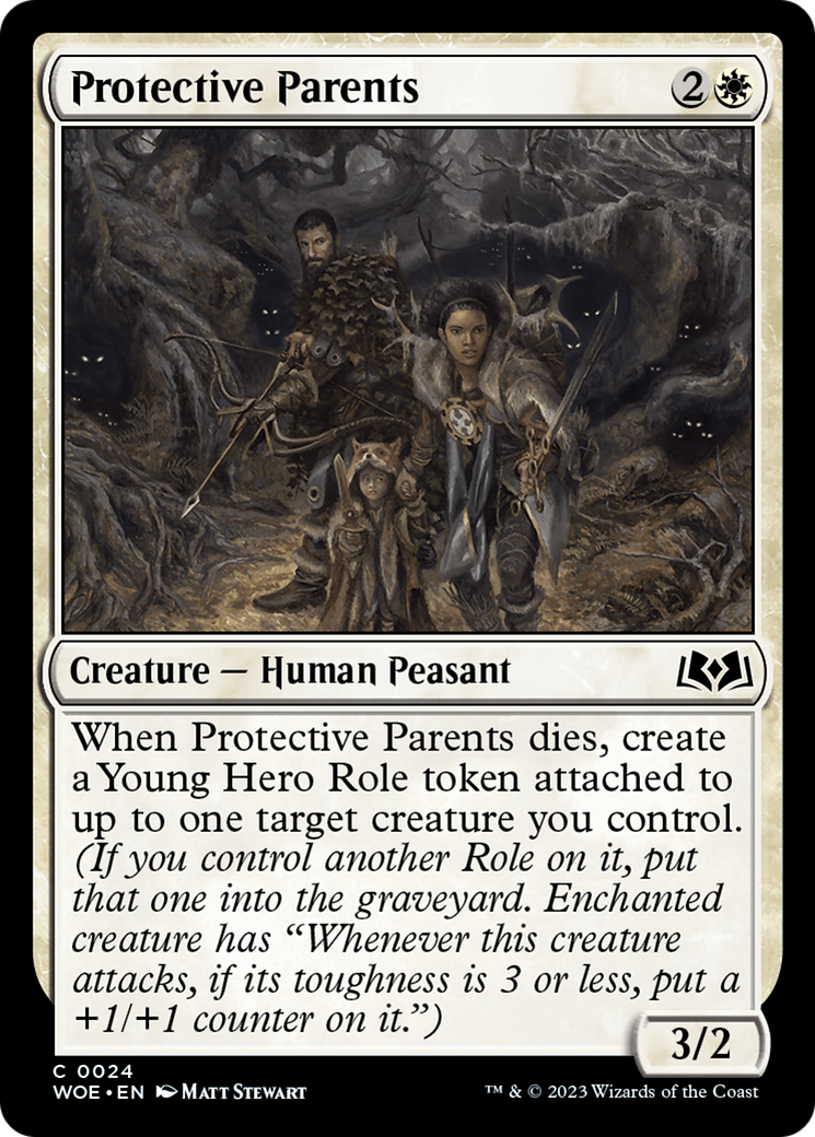 Protective Parents [Wilds of Eldraine] | Nerdhalla Games