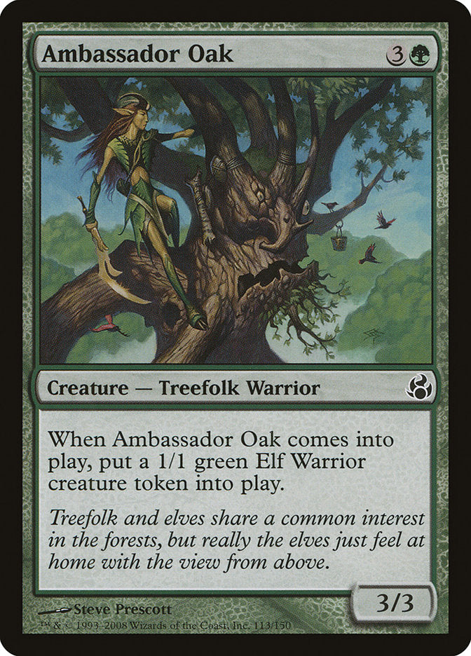 Ambassador Oak (Oversized) [Oversize Cards] | Nerdhalla Games