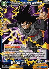 Goku Black, Time Ring Awakening (Unison Warrior Series Boost Tournament Pack Vol. 7) (P-369) [Tournament Promotion Cards] | Nerdhalla Games