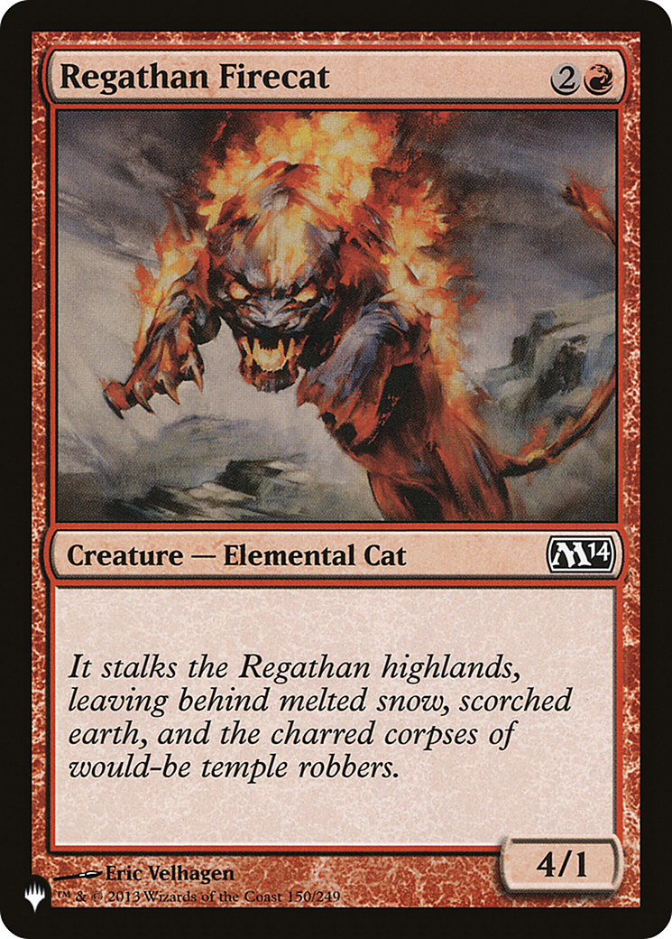 Regathan Firecat [The List] | Nerdhalla Games