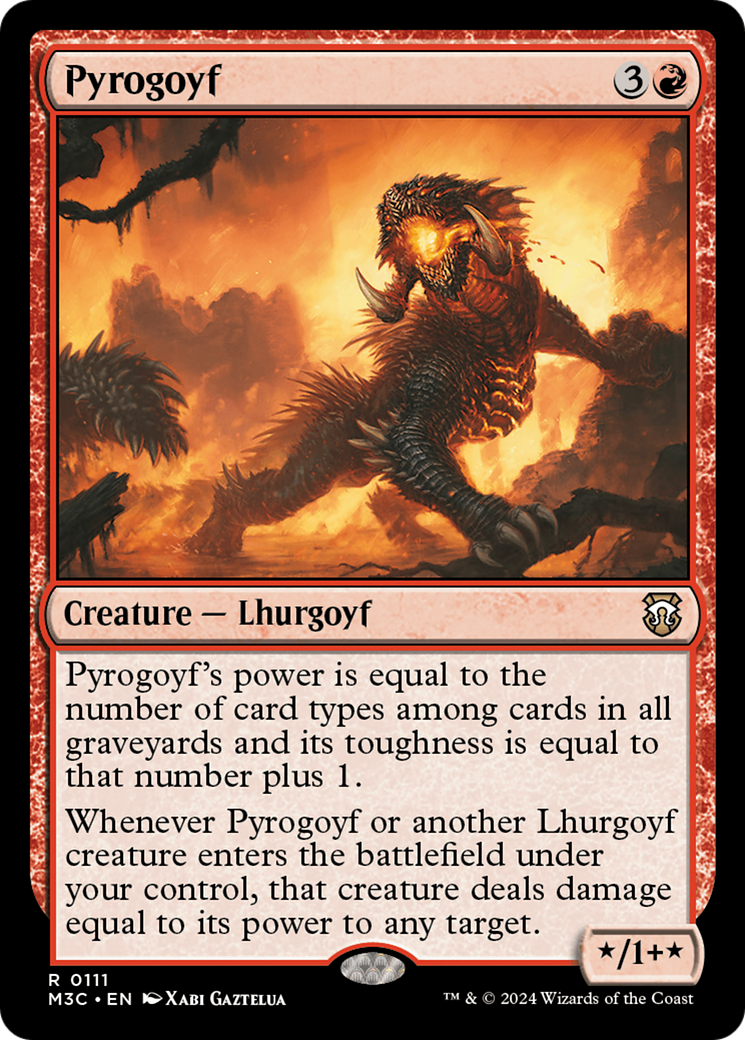 Pyrogoyf [Modern Horizons 3 Commander] | Nerdhalla Games