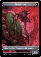 Incubator // Phyrexian (17) Double-Sided Token [March of the Machine Tokens] | Nerdhalla Games