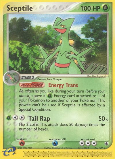 Sceptile (20/109) [EX: Ruby & Sapphire] | Nerdhalla Games