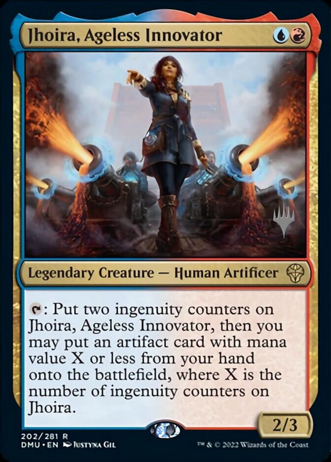 Jhoira, Ageless Innovator (Promo Pack) [Dominaria United Promos] | Nerdhalla Games