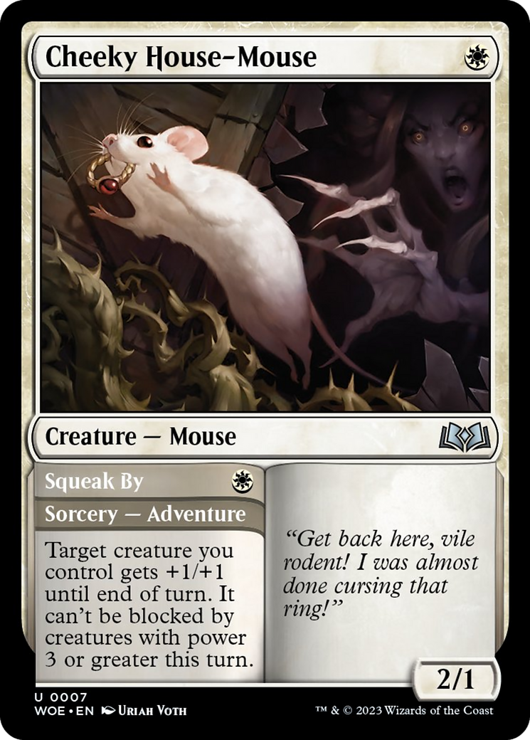 Cheeky House-Mouse [Wilds of Eldraine] | Nerdhalla Games