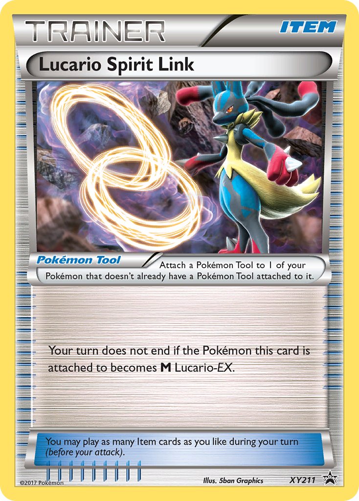 Lucario Spirit Link (XY211) [XY: Black Star Promos] | Nerdhalla Games