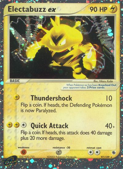 Electabuzz ex (97/109) [EX: Ruby & Sapphire] | Nerdhalla Games