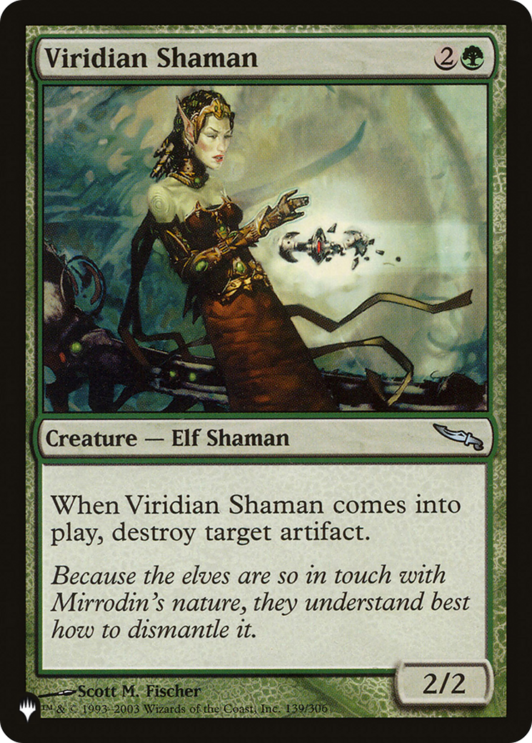 Viridian Shaman [The List Reprints] | Nerdhalla Games