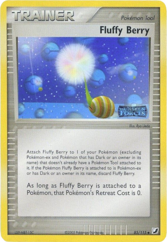 Fluffy Berry (85/115) (Stamped) [EX: Unseen Forces] | Nerdhalla Games