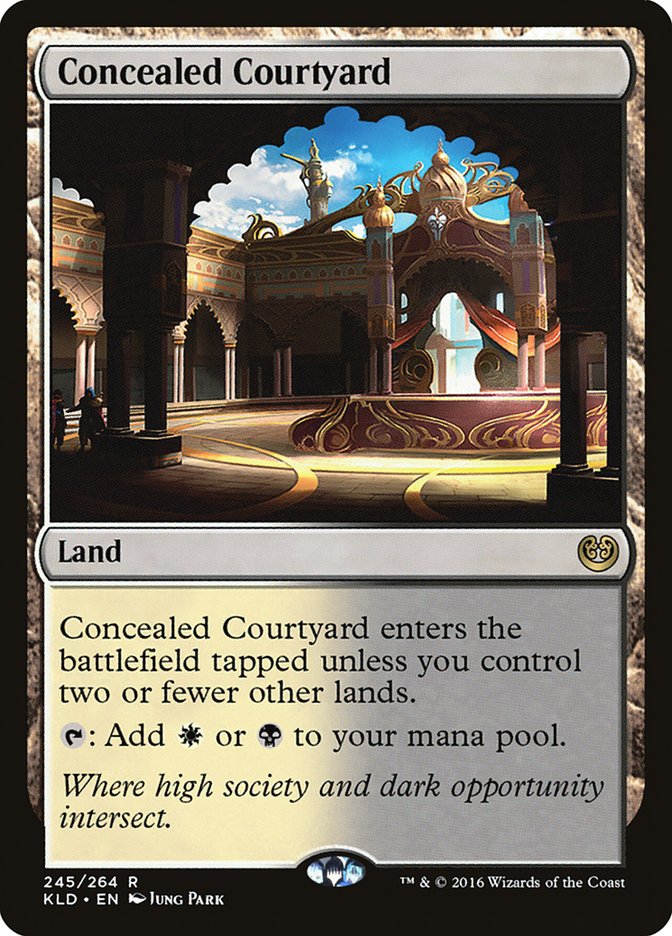 Concealed Courtyard [Kaladesh] | Nerdhalla Games