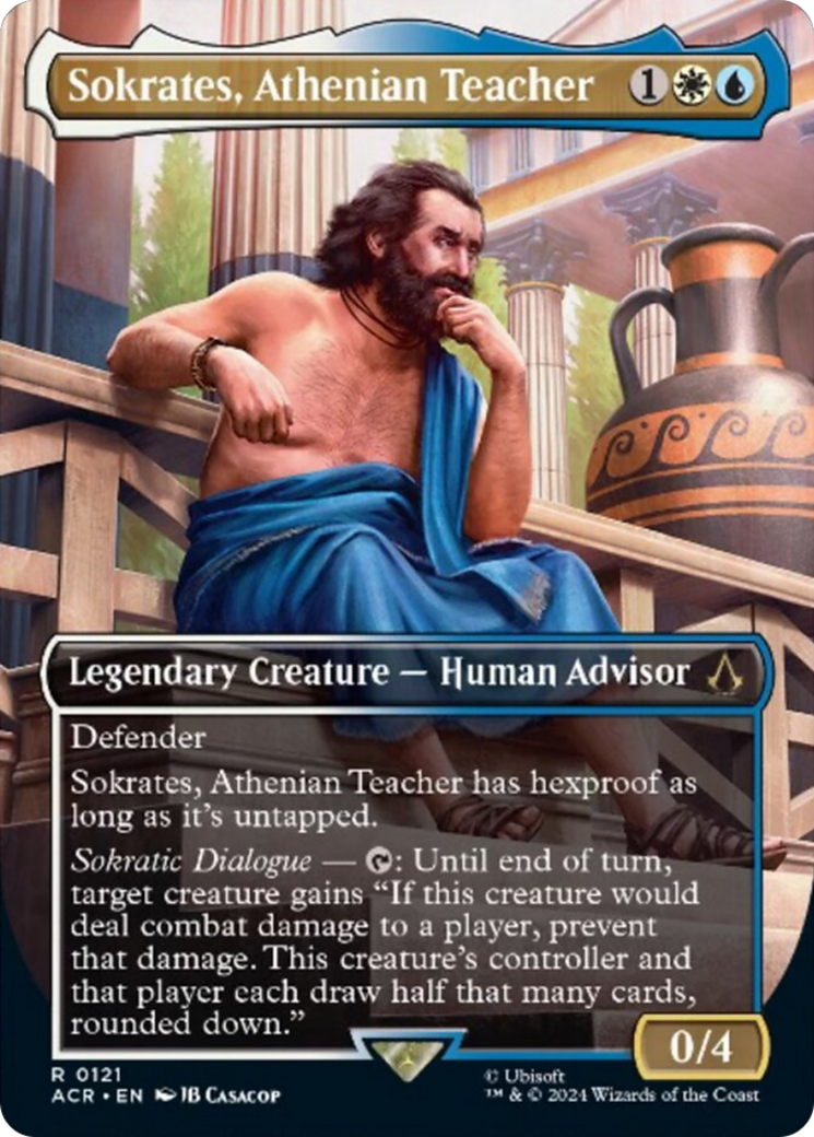 Sokrates, Athenian Teacher (Borderless) [Assassin's Creed] | Nerdhalla Games