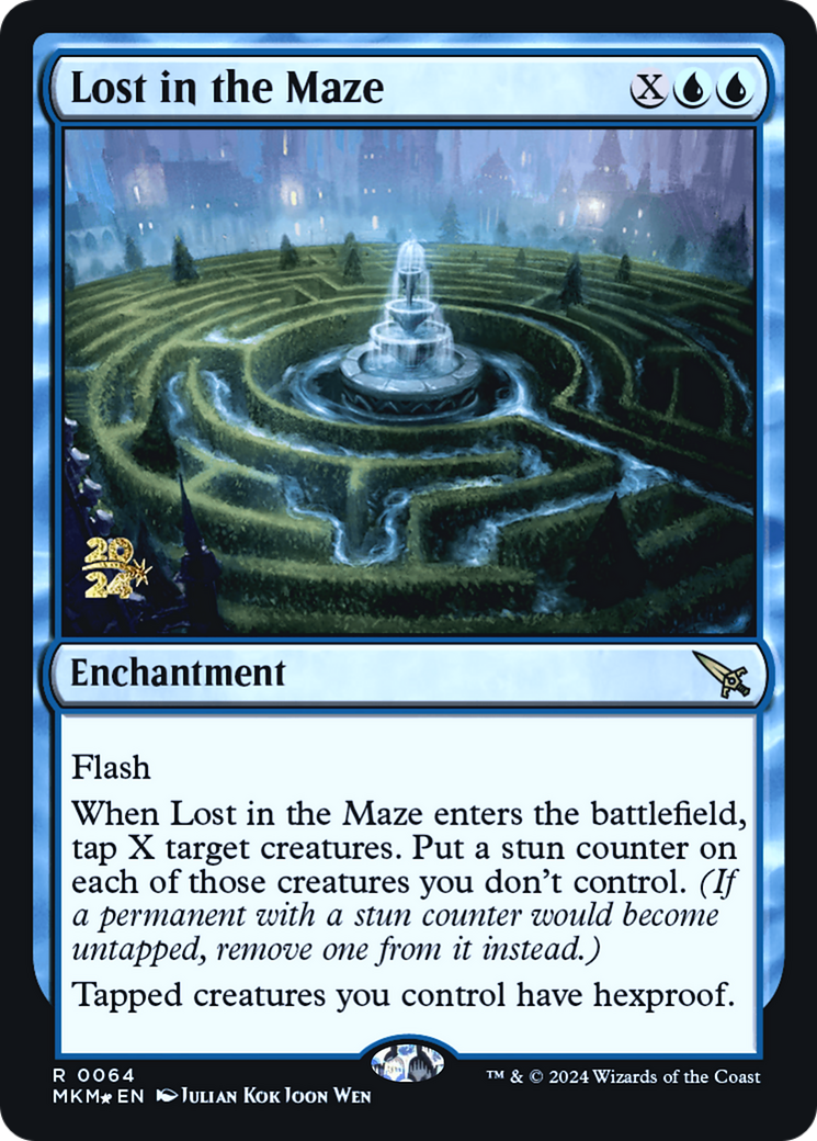 Lost in the Maze [Murders at Karlov Manor Prerelease Promos] | Nerdhalla Games