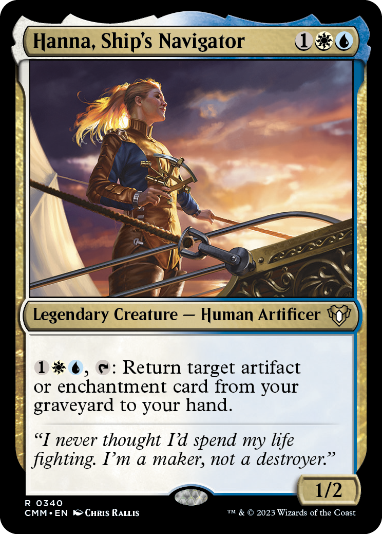 Hanna, Ship's Navigator [Commander Masters] | Nerdhalla Games