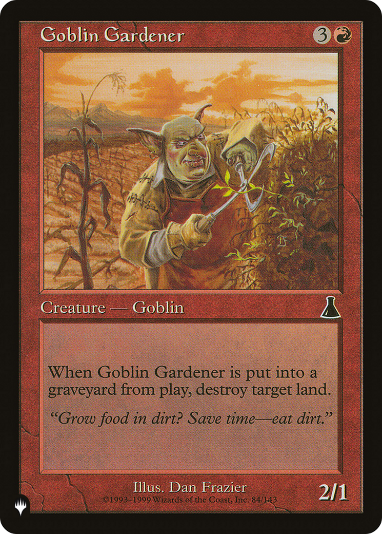 Goblin Gardener [The List] | Nerdhalla Games