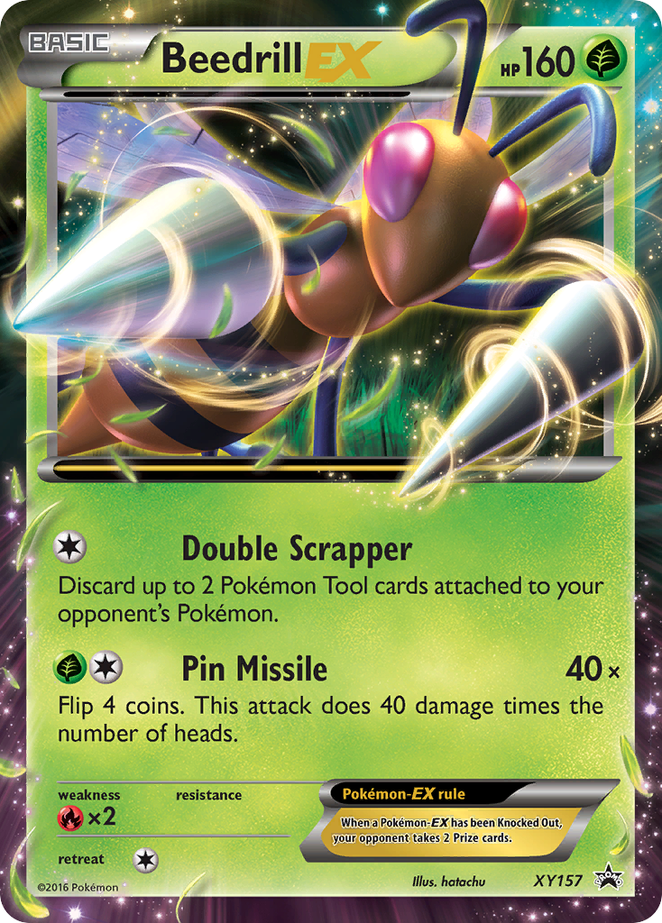 Beedrill EX (XY157) [XY: Black Star Promos] | Nerdhalla Games