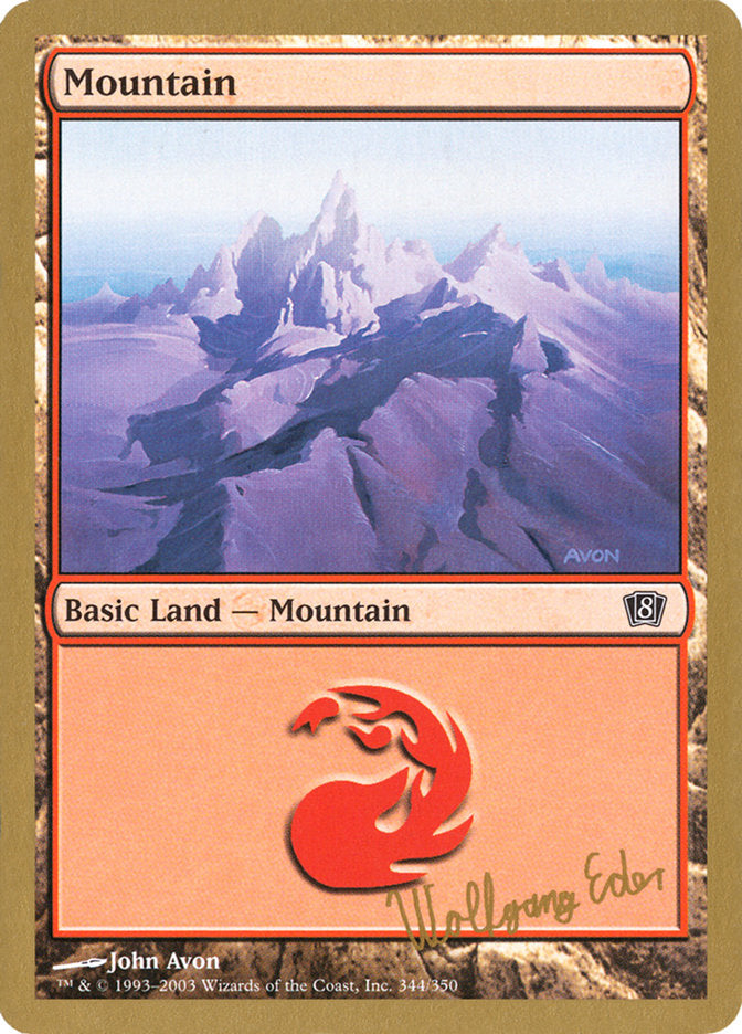 Mountain (Wolfgang Eder) [World Championship Decks 2003] | Nerdhalla Games