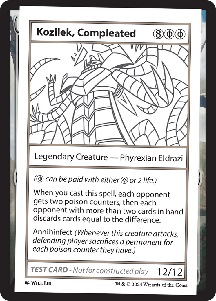 Kozilek, Completed [Mystery Booster 2 Playtest Cards] | Nerdhalla Games