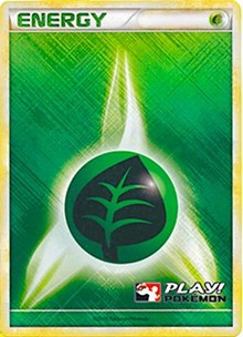 Grass Energy (2010 Play Pokemon Promo) [League & Championship Cards] | Nerdhalla Games