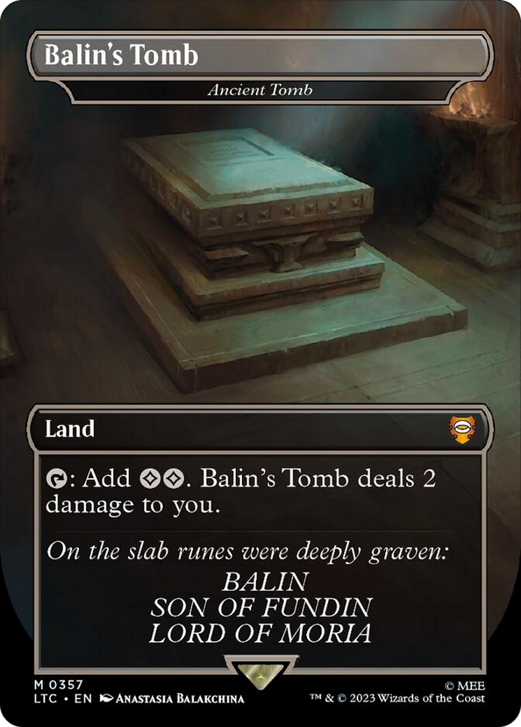 Balin's Tomb - Ancient Tomb [The Lord of the Rings: Tales of Middle-Earth Commander] | Nerdhalla Games