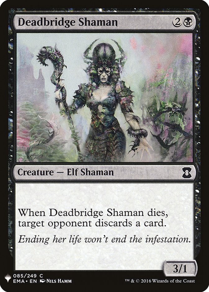 Deadbridge Shaman [Mystery Booster] | Nerdhalla Games