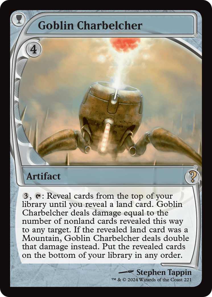 Goblin Charbelcher (Future Sight) [Mystery Booster 2] | Nerdhalla Games