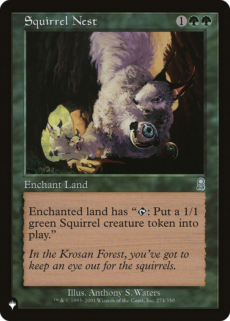 Squirrel Nest [The List Reprints] | Nerdhalla Games