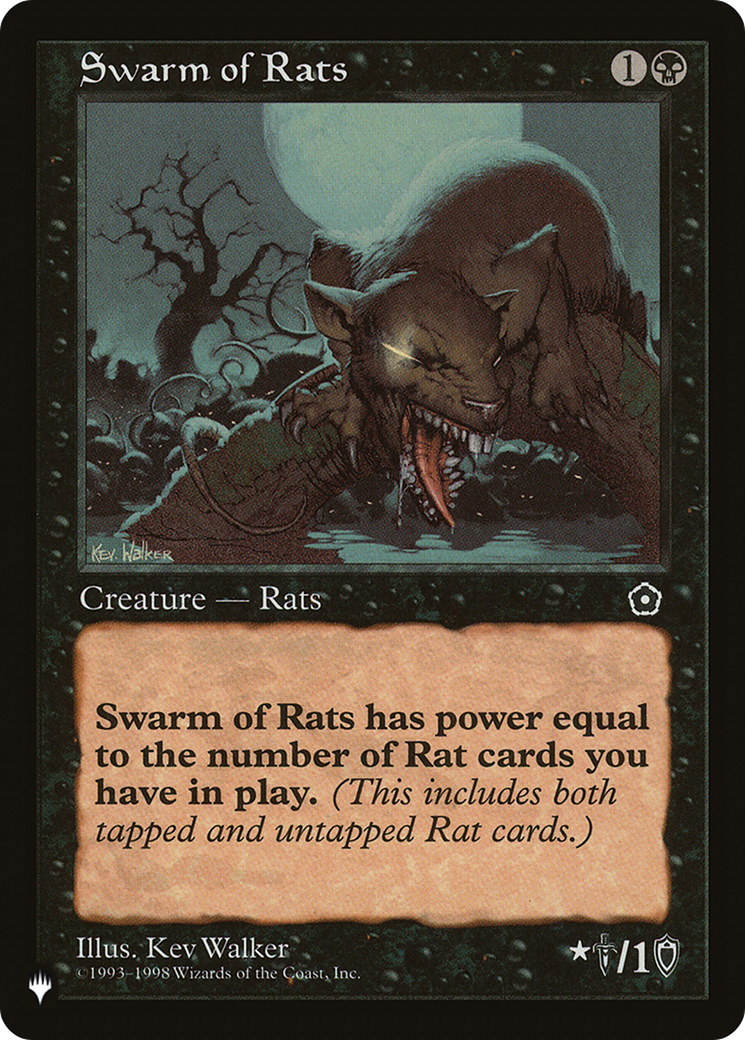 Swarm of Rats [The List Reprints] | Nerdhalla Games