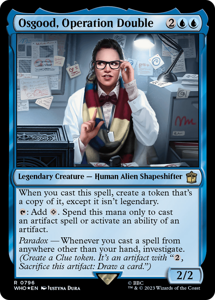 Osgood, Operation Double (Surge Foil) [Doctor Who] | Nerdhalla Games