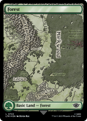 Forest (0722) (Surge Foil) [The Lord of the Rings: Tales of Middle-Earth] | Nerdhalla Games