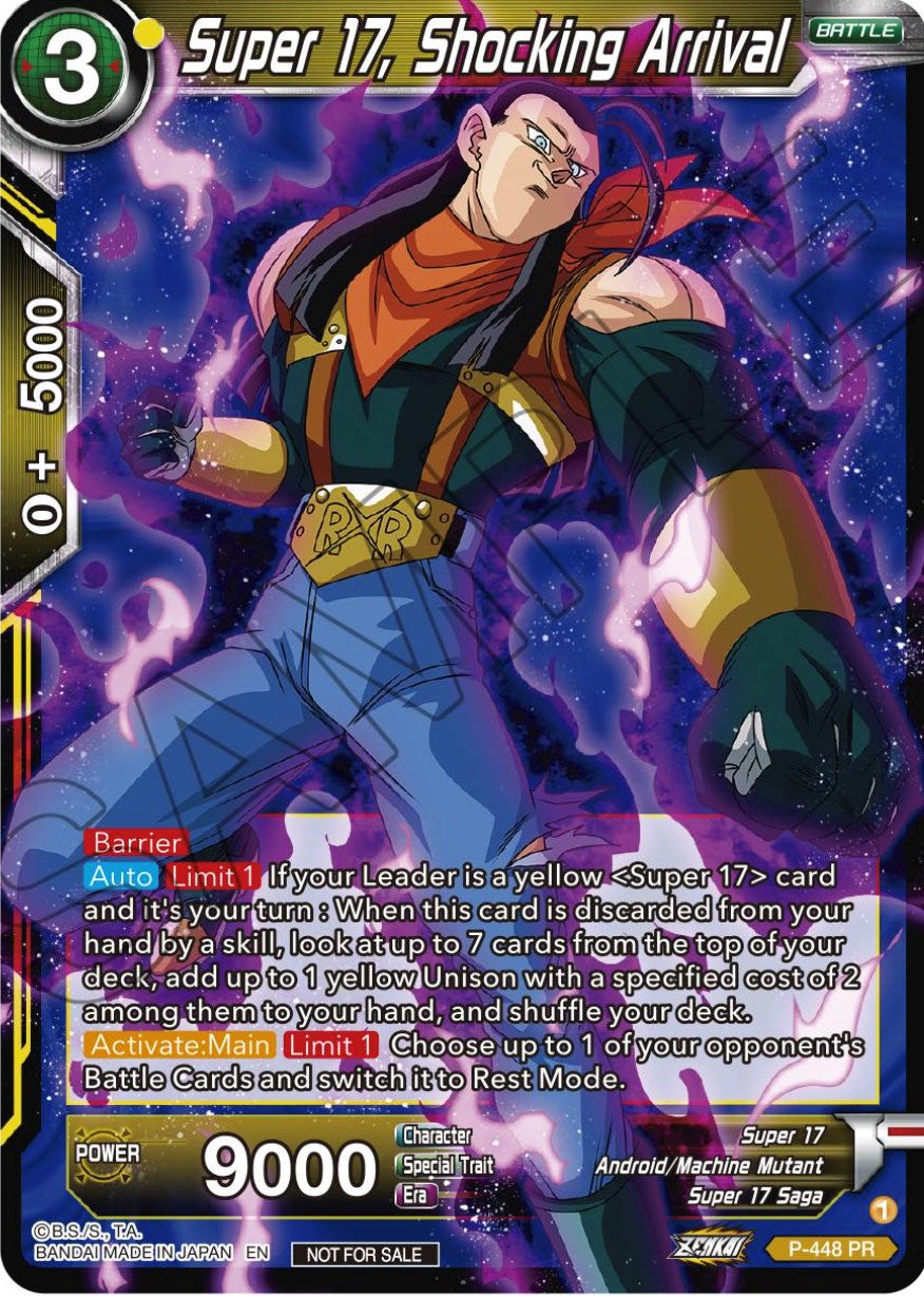 Super 17, Shocking Arrival (P-448) [Tournament Promotion Cards] | Nerdhalla Games