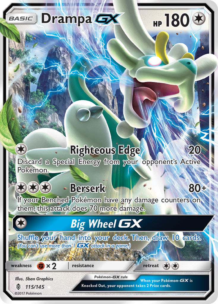 Drampa GX (115/145) [Sun & Moon: Guardians Rising] | Nerdhalla Games