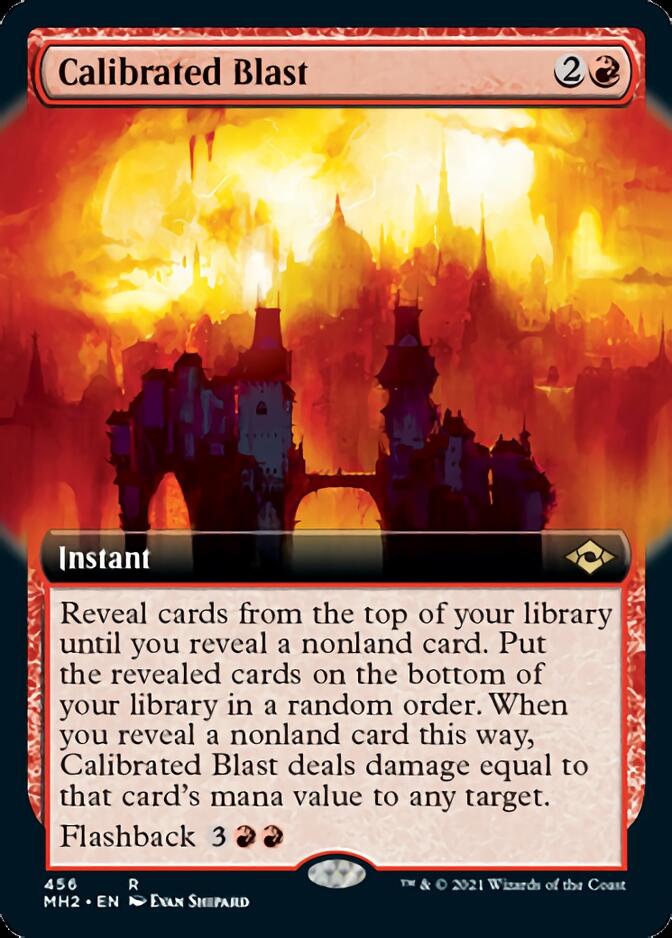 Calibrated Blast (Extended Art) [Modern Horizons 2] | Nerdhalla Games