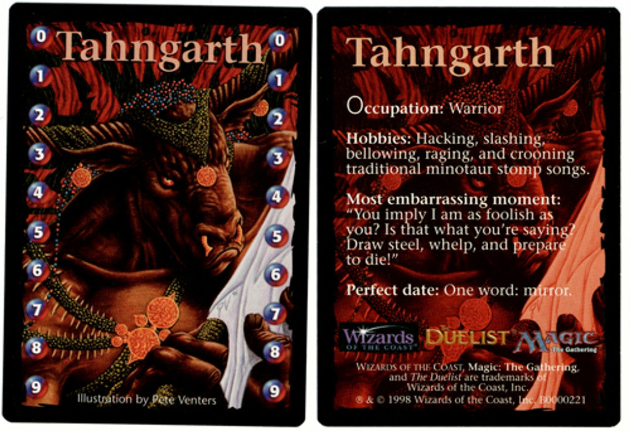 Tahngarth Life Counter Token [Media Promos] | Nerdhalla Games