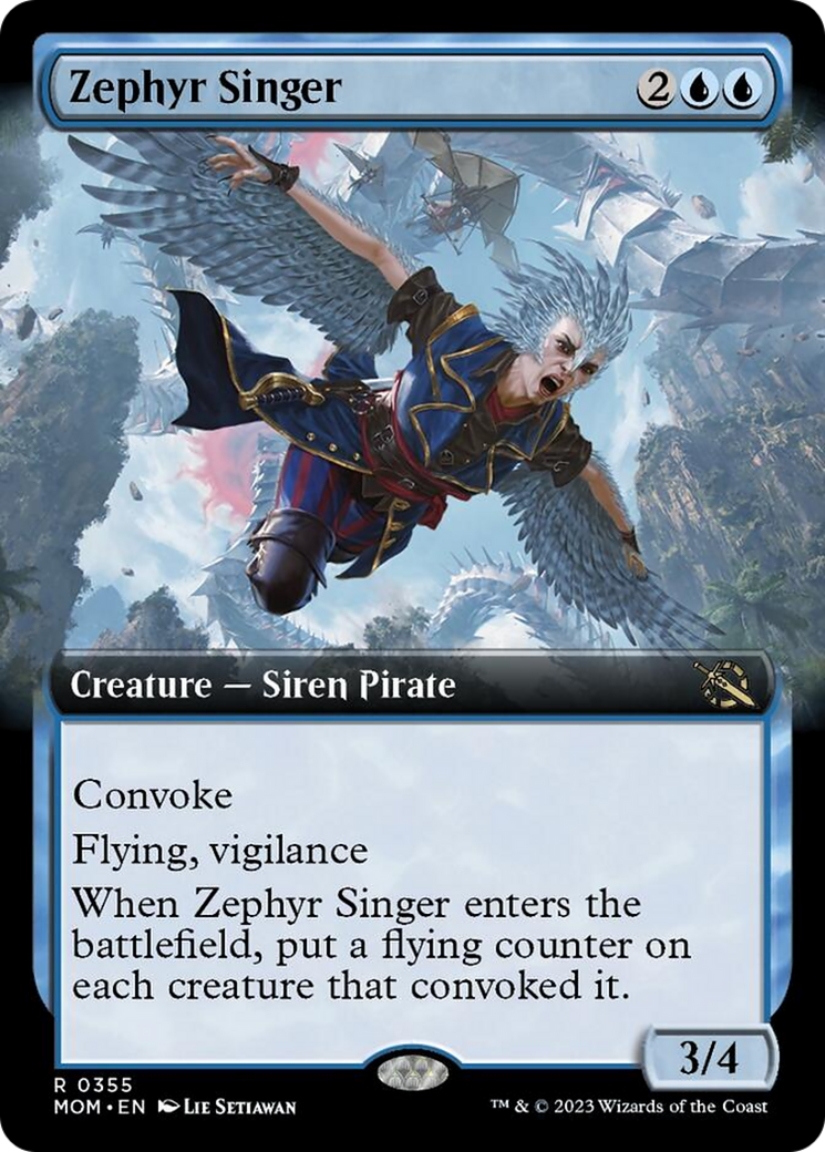 Zephyr Singer (Extended Art) [March of the Machine] | Nerdhalla Games