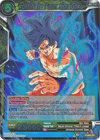 Ultimate Form Son Goku (P-059) [Promotion Cards] | Nerdhalla Games