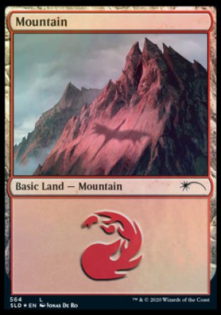 Mountain (Dragons) (564) [Secret Lair Drop Promos] | Nerdhalla Games