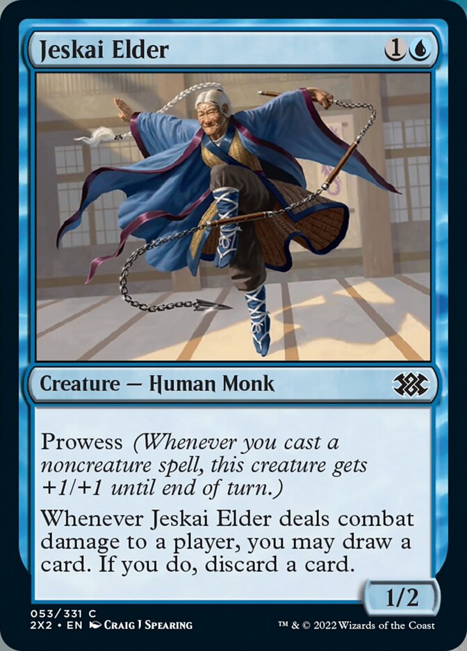 Jeskai Elder [Double Masters 2022] | Nerdhalla Games